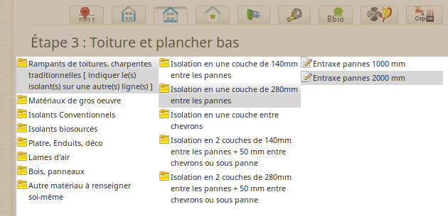 isolation dans les rampants de toiture